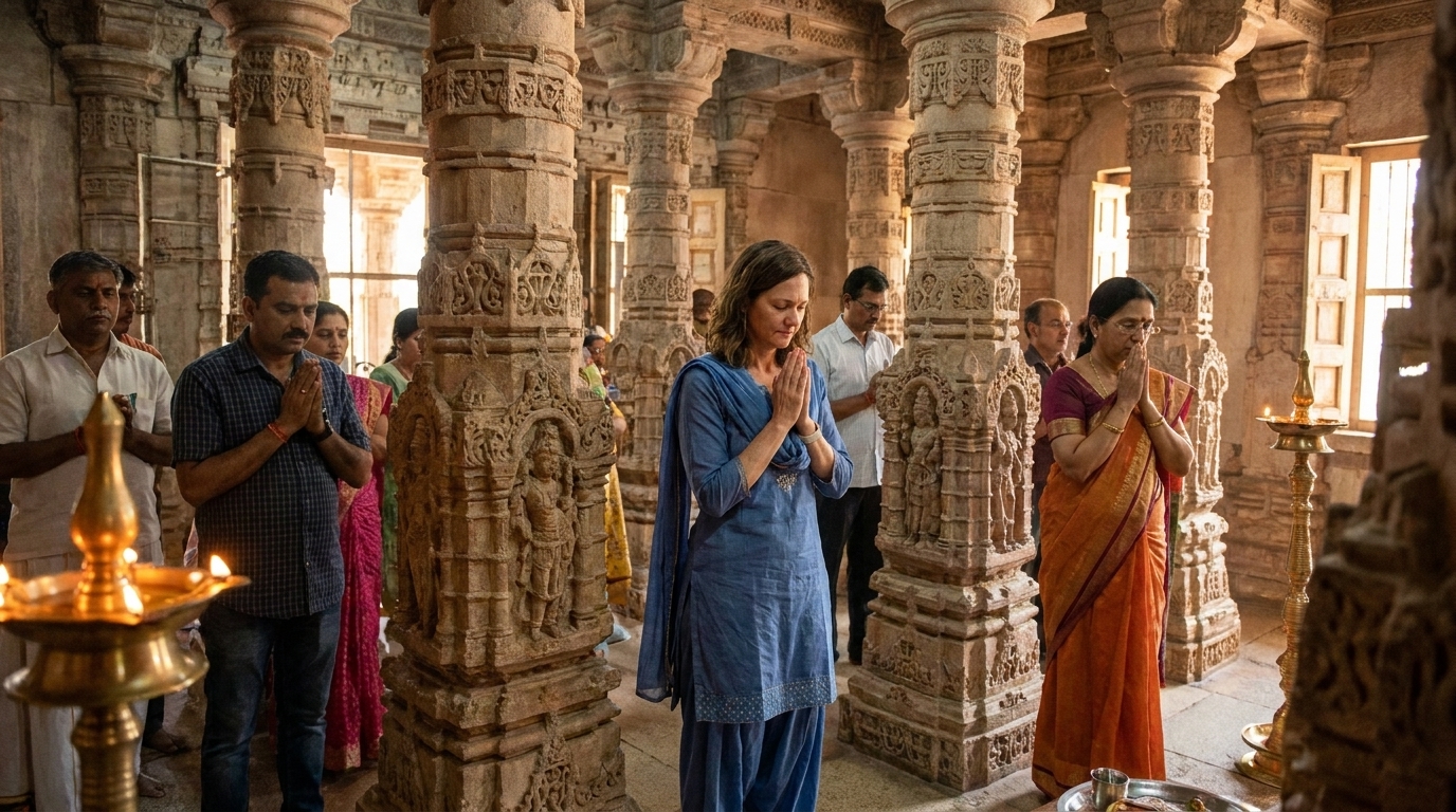 Visiting a Hindu Temple for the First Time